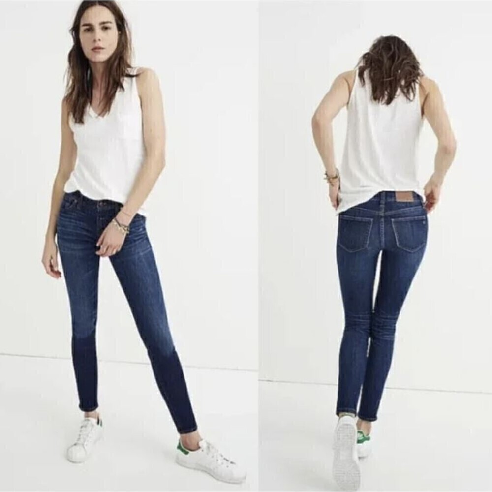 Madewell Skinny Skinny Blue Denim Jean Pants Style F9016 Size 26